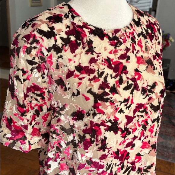 Rag & Bone Gia Cropped Burnout Blouse | Like New - Picture 10 of 12